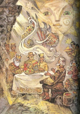 Пушкин А.С. Руслан и Людмила. Поэма / Худож. Л. Владимирский. М.: Гознак, 1989.